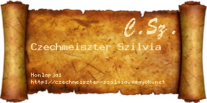 Czechmeiszter Szilvia névjegykártya